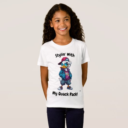Stylin' mit My Quack Pack - Cooler Duck-T - Shirt (Vorne ganz)