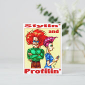 Stylin' & Profilin' Postkarte (Stehend Vorderseite)