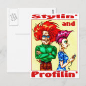Stylin' & Profilin' Postkarte (Vorne/Hinten)