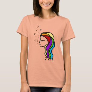 STYLIN PROFILIN VORLAGEN DER SÄNGER-REGENBOGEN T-Shirt