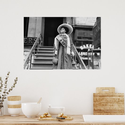 Stylin' Suffragette: 1908 Poster (Küche)