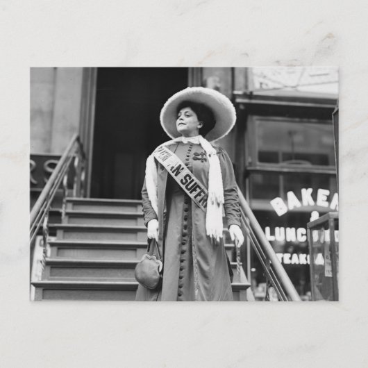 Stylin' Suffragette, 1908 Postkarte (Vorderseite)