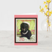 Styling Birthday Card Karte (Gelbe Blume)