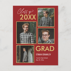 Styling Gallery Editable Color Abschluss Postkarte