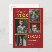 Styling Gallery Editable Color Abschluss Postkarte (Vorne/Hinten)