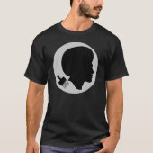 STYLISCH AFRO MAN MIT AFRO PICK T-Shirt (Vorderseite)