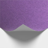 Stylisch Simple Metallic Inspiriert Lila Geschenkpapier (Ecke)
