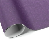 Stylisch Simple Metallic Inspiriert Lila Geschenkpapier (Rolleneckpunkt)