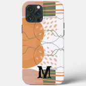 Stylische Abstrakte, moderne, kundenspezifische Mo Case-Mate iPhone Hülle (Rückseite)