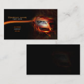 Stylische Automobil-Visitenkarte Visitenkarte (Vorne/Hinten)
