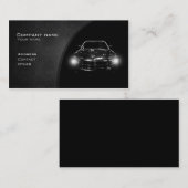 Stylische Automobil-Visitenkarte Visitenkarte (Vorne/Hinten)