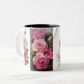 Stylische benutzerdefinierte Print-Tasse Zweifarbige Tasse (Vorderseite Links)