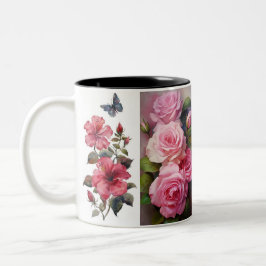 Stylische benutzerdefinierte Print-Tasse Zweifarbige Tasse