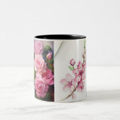 Stylische benutzerdefinierte Print-Tasse Zweifarbige Tasse (Mittel)