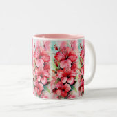 Stylische benutzerdefinierte Print-Tasse Zweifarbige Tasse (VorderseiteRechts)