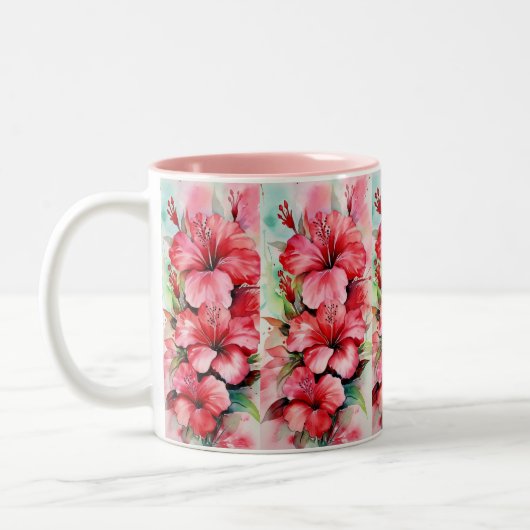 Stylische benutzerdefinierte Print-Tasse Zweifarbige Tasse (Links)