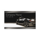 Stylische Black Automotive Business Card