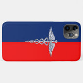 Stylische Caduceus Medical Symbol League Case-Mate iPhone Hülle (Rückseite (Horizontal))