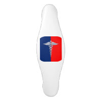Stylische Caduceus Medical Symbol League