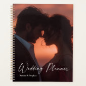 Stylische Foto-Couple-Planner Planer (Vorderseite)