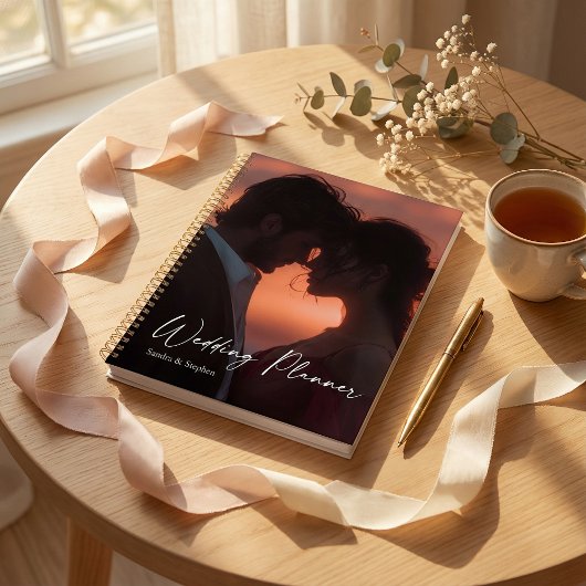 Stylische Foto-Couple-Planner Planer