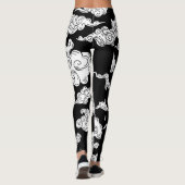 Stylische Halloween-Leggings Leggings (Rückseite)