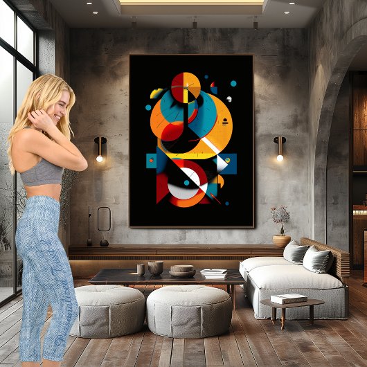 Stylische hellblaue Textur personalisieren Logo un Capri Leggings