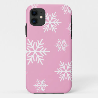 Stylische hübsche nordische Schneeflocken auf eleg Case-Mate iPhone Hülle