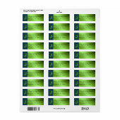 Stylische Johnston Kariert Monogram Custom Labels (Vorne)