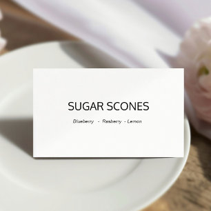 Stylische Kalligrafie-Buffet-Essensetiketten Tisch Platzkarte