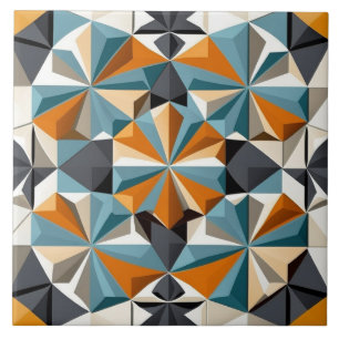 Stylische Keramik für geometrisches Design Fliese