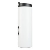 Stylische Kitty Cat Kontur Thermosbecher (Nach rechts gedreht)