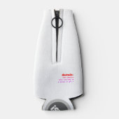 Stylische, kundenspezifische Flasche Cooler TCS - Flaschenkühler (Rückseite)