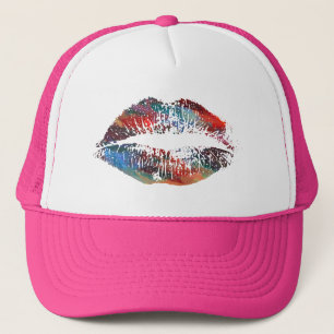 Stylische Lippen #3 Truckerkappe