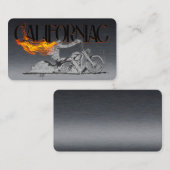 Stylische Motorrad-Visitenkarte Visitenkarte (Vorne/Hinten)