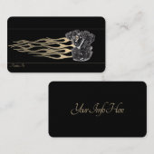 Stylische Motorrad-Visitenkarte Visitenkarte (Vorne/Hinten)