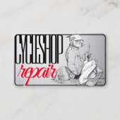 Stylische Motorrad-Visitenkarte Visitenkarte (Vorderseite)