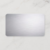 Stylische Motorrad-Visitenkarte Visitenkarte (Rückseite)