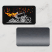 Stylische Motorrad-Visitenkarte Visitenkarte (Vorne/Hinten)