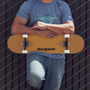 Stylische, nach Kundenwunsch benannte Metallic Bro Skateboard