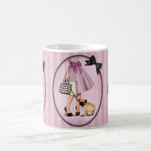 Stylische Promenade Kaffeetasse