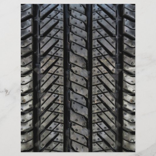 Stylische Reiskautschuk Automotive Texture Flyer (Vorne)