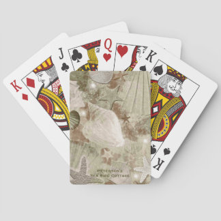 Stylische Sea Muschel Kartenspiel Spielkarten