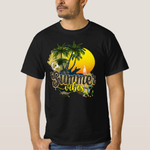 Stylische Sommerstrand-Vibes T-Shirt