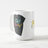 stylische Tasse (Vorderseite Links)