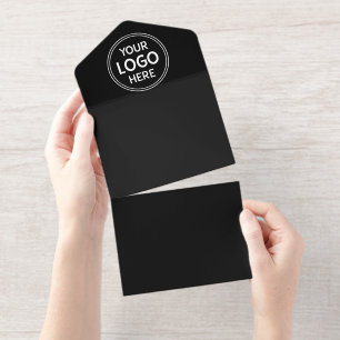 Stylische und moderne benutzerdefinierte Kreatione All-in-One-Einladung
