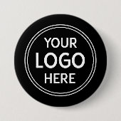 Stylische und moderne benutzerdefinierte Kreatione Button (Vorderseite)