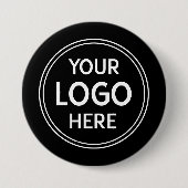 Stylische und moderne benutzerdefinierte Kreatione Button (Vorderseite)