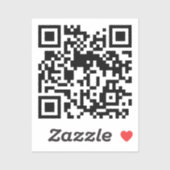 Stylische und moderne kundenspezifische Kreationen Aufkleber (Blatt)