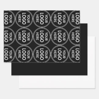 Stylische und moderne kundenspezifische Kreationen Geschenkpapier Set